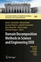 Paola F. Antonietti, Michele Botti, Susanne Brenner, Gabriele Ciaramella, Hyea Hyun Kim, Ulrich Langer, Christian Vergara - Domain Decomposition Methods in Science and Engineering XXIX, Inbunden