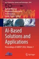 Rumen Mironov, Roumiana Kountcheva, Ivo Draganov, Vasile Palade - AI-Based Solutions and Applications, Inbunden