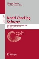 Vincenzo Ciancia, Arnd Hartmanns - Model Checking Software, Häftad