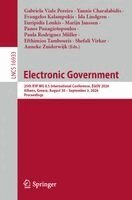 Gabriela Viale Pereira, Yannis Charalabidis, Evangelos Kalampokis, Ida Lindgren, Euripidis Loukis, Marijn Janssen, Panos Panagiotopoulos, Paula Rodriguez Müller, Efthimios Tambouris, Shefali Virkar, Anneke Zuiderwijk - Electronic Government, Häftad