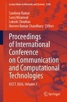 Sandeep Kumar, Saroj Hiranwal, Lokesh Chouhan, Naveen Kumar Chaudhary - Proceedings of International Conference on Communication and Computational Technologies, Häftad. Tillgänglighet: Kommande