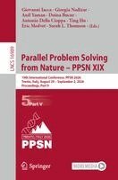 Giovanni Iacca, Giorgia Nadizar, Anil Yaman, Doina Bucur, Antonio Della Cioppa, Ting Hu, Eric Medvet, Sarah L. Thomson - Parallel Problem Solving from Nature – PPSN XIX, Häftad