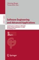 Christian Berger, Verena Klös - Software Engineering and Advanced Applications, Häftad