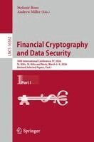 Stefanie Roos, Andrew Miller - Financial Cryptography and Data Security, Häftad