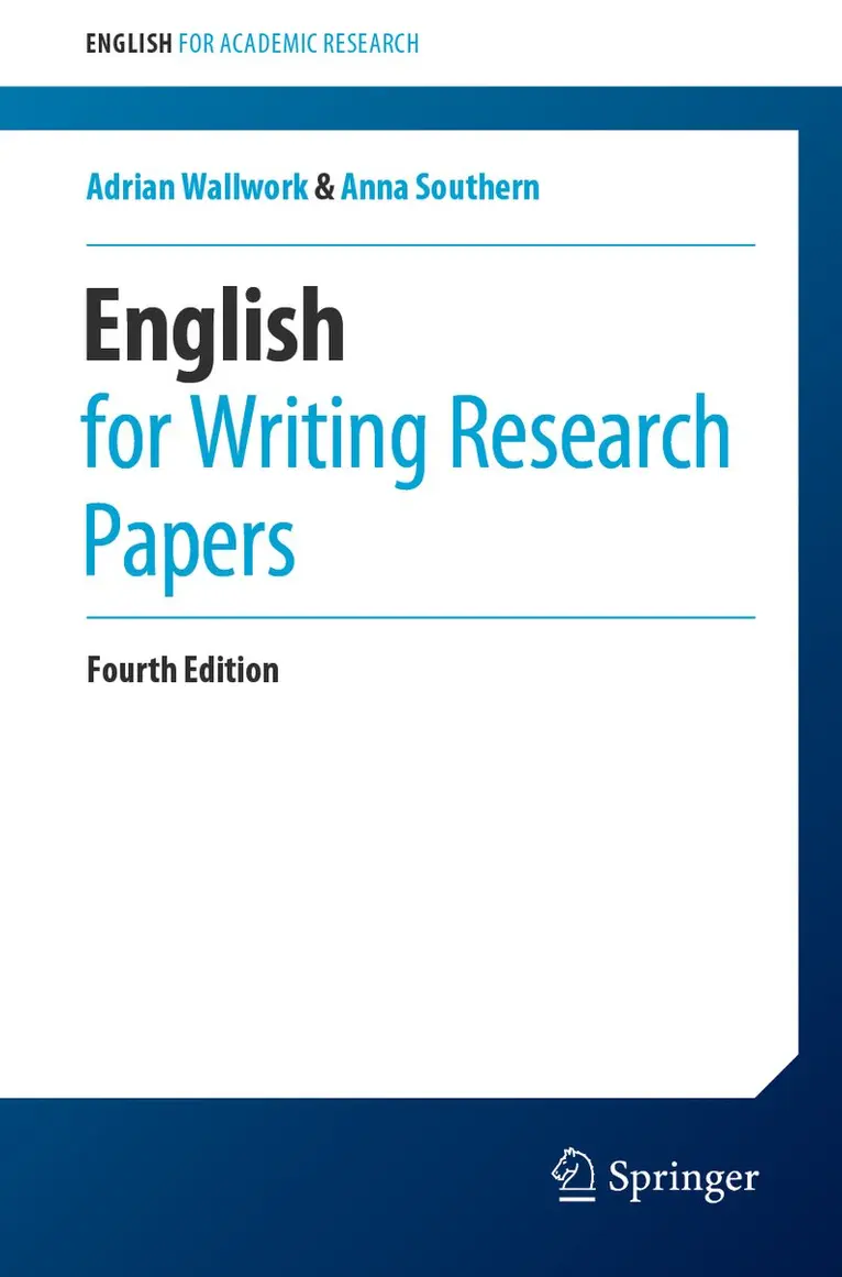 Adrian Wallwork, Anna Southern - English for Writing Research Papers, Häftad. Tillgänglighet: Lägg i varukorg