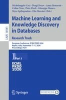 Michelangelo Ceci, Dragi Kocev, Anna Monreale, Celine Vens, Peter Flach, Giuseppe Manco, Myra Spiliopoulou, Elio Masciari - Machine Learning and Knowledge Discovery in Databases. Research Track, Häftad. Tillgänglighet: Lägg i varukorg