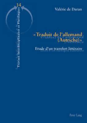de Daran-V - Traduit de l'allemand (Autriche), Häftad