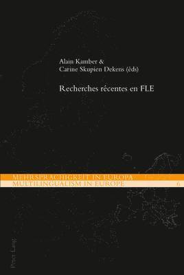 Kamber-A - Recherches récentes en FLE, Häftad