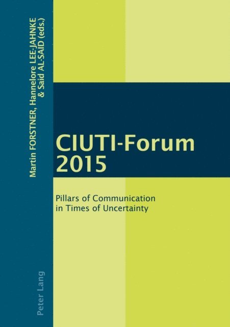 Al-Said Said Al-Said, Lee-Jahnke Hannelore Lee-Jahnke, Forstner Martin Forstner - CIUTI-Forum 2015, E-bok