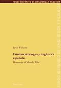 Estudios de lengua y lingue�stica espa�olas