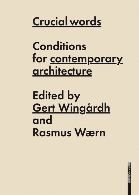 Rasmus Waern, Gert Wingardh - Crucial Words, E-bok