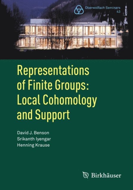Henning Krause, Srikanth Iyengar, David J. Benson - Representations of Finite Groups: Local Cohomology and Support, E-bok