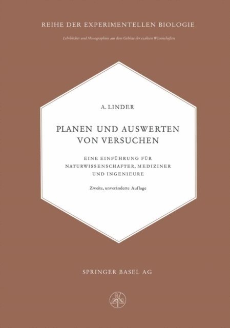 Arthur Linder - Planen und Auswerten von Versuchen, E-bok