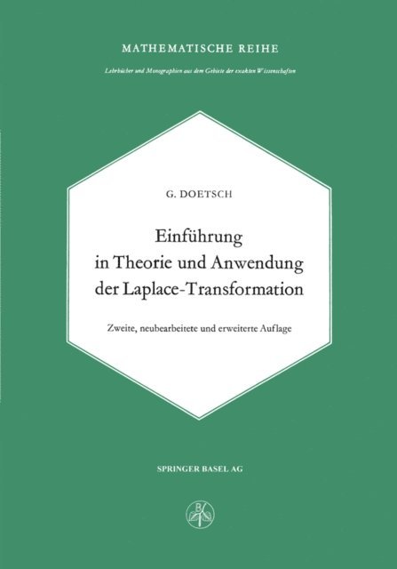 Gustav Doetsch - Einführung in Theorie und Anwendung der Laplace-Transformation, E-bok