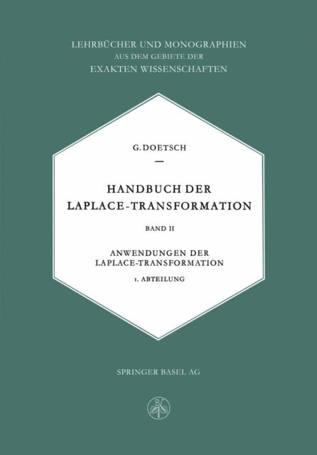 Gustav Doetsch - Handbuch der Laplace-Transformation, E-bok