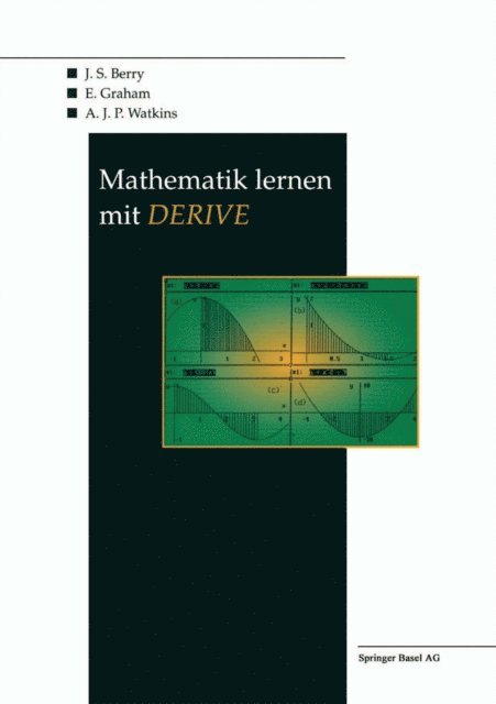 A.J.P. Watkins, E. Graham, J. Berry - Mathematik lernen mit DERIVE, E-bok