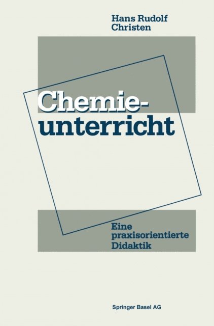 CHRISTEN - Chemieunterricht, E-bok