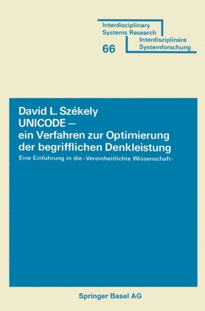 UNICODE — ein Verfahren zur Optimierung der begrifflichen Denkleistung