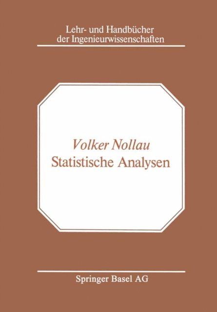 V. NOllau - Statistische Analysen, E-bok