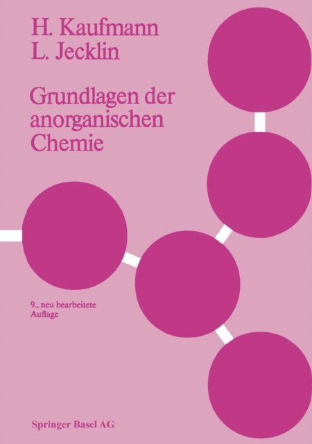 KAUFMANN, JECKLIN - Grundlagen der anorganischen Chemie, E-bok