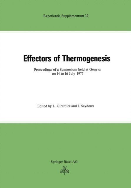 Lucien, Girardier - Effectors of Thermogenesis, E-bok