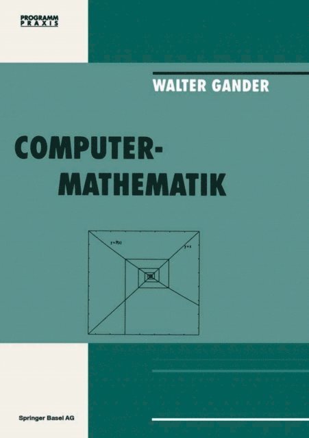 Gander - Computermathematik, E-bok