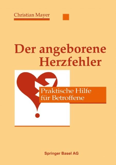 BAUMANN, GRAF, MAYER - Der angeborene Herzfehler, E-bok