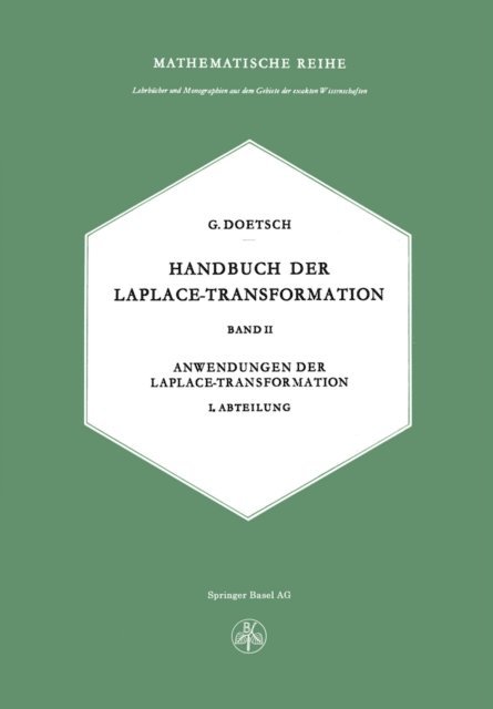 G. Doetsch - Handbuch der Laplace-Transformation, E-bok