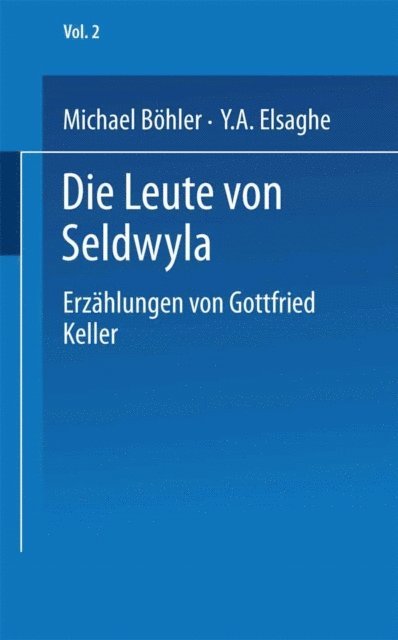 CHARBON, BOHLER, KELLER - Die Leute von Seldwyla, E-bok