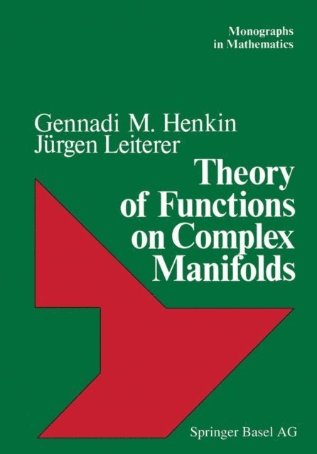 LEITERER, HENKIN - Theory of Functions on Complex Manifolds, E-bok