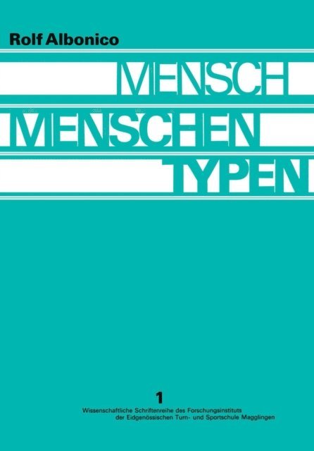 Rolf Albonico - Mensch, Menschen, Typen, E-bok