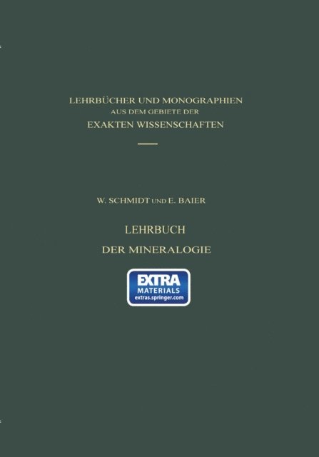 Baier, W. Schmidt - Lehrbuch der Mineralogie, E-bok