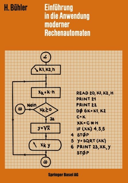 H. Buhler - Einführung in die Anwendung Moderner Rechenautomaten, E-bok
