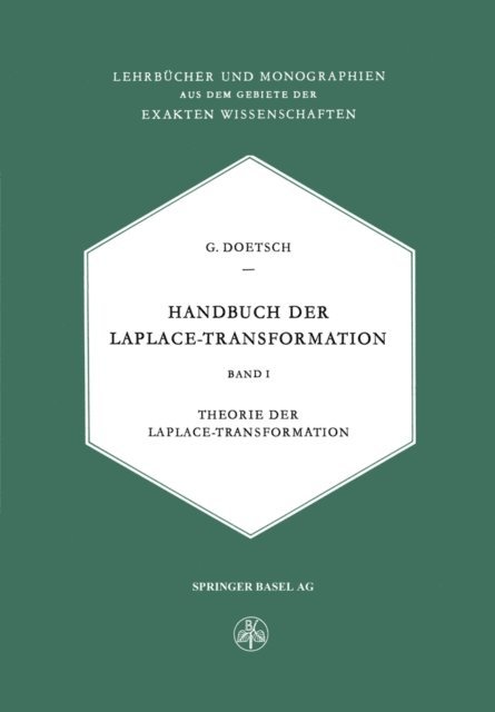 G. Doetsch - Handbuch der Laplace-Transformation, E-bok