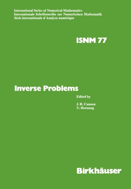 HORNUNG, CANNON - Inverse Problems, E-bok