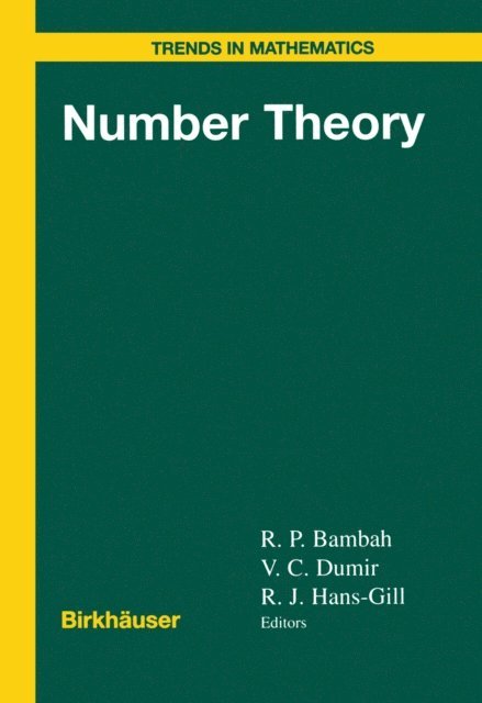 R.J. Hans-Gill, V.C. Dumir, R.P. Bambah - Number Theory, E-bok