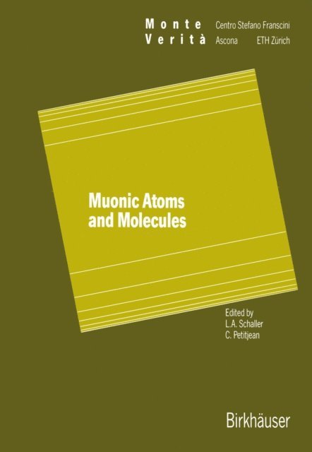 Petitjean, Schaller - Muonic Atoms and Molecules, E-bok