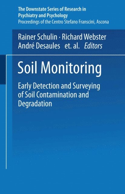 Steiger, Webster, Desaules, Schulin - Soil Monitoring, E-bok