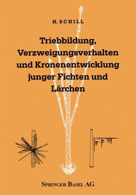 Peter Schutt, Harald Schill - Triebbildung, Verzweigungsverhalten und Kronenentwicklung junger Fichten und Lärchen, E-bok