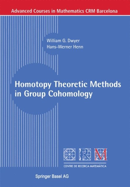 Hans-Werner Henn, William G. Dwyer - Homotopy Theoretic Methods in Group Cohomology, E-bok