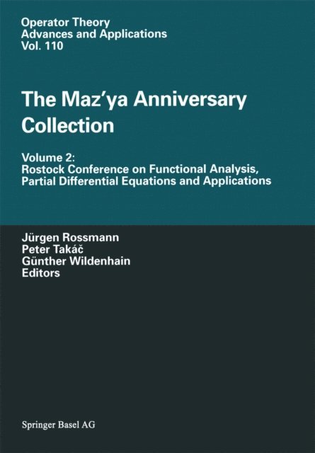 Gunther Wildenhain, Peter Takac, Jurgen Rossmann - Maz'ya Anniversary Collection, E-bok