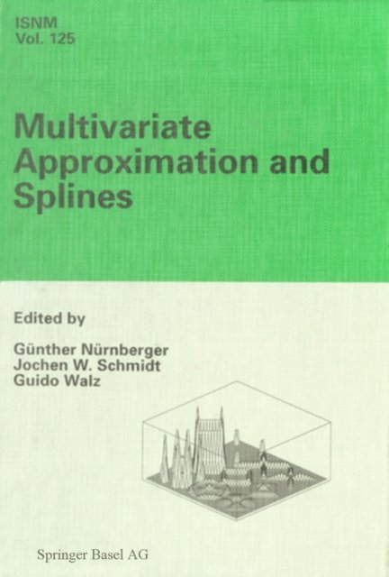 Guido Walz, Jochen W. Schmidt, Gunther Nurnberger - Multivariate Approximation and Splines, E-bok