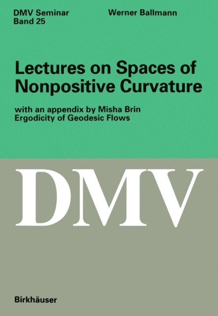 Werner Ballmann - Lectures on Spaces of Nonpositive Curvature, E-bok
