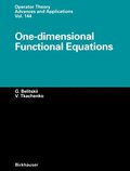 One-dimensional Functional Equations