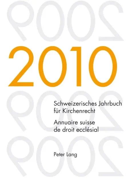 Pahud de Mortanges Rene Pahud de Mortanges, Lienemann Wolfgang Lienemann, Kraus Dieter Kraus - Schweizerisches Jahrbuch fuer Kirchenrecht. Band 15 (2010)- Annuaire suisse de droit ecclésial. Volume 15 (2010), E-bok. Tillgänglighet: Lägg i varukorg