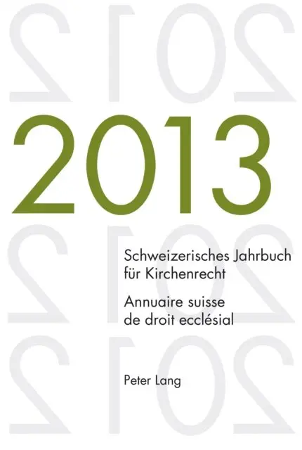 Winzeler Christoph Winzeler, Pahud de Mortanges Rene Pahud de Mortanges, Lienemann Wolfgang Lienemann, Kraus Dieter Kraus - Schweizerisches Jahrbuch fuer Kirchenrecht. Bd. 18 (2013) / Annuaire suisse de droit ecclésial. Vol. 18 (2013), E-bok. Tillgänglighet: Lägg i varukorg