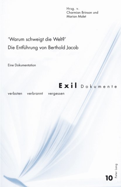 Malet Marian Malet, Brinson Charmian Brinson - «Warum schweigt die Welt?» Die Entfuehrung von Berthold Jacob, E-bok