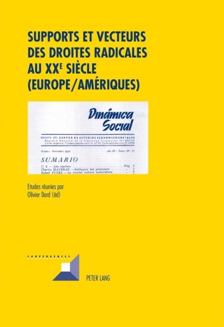 Dard Olivier Dard - Supports et vecteurs des droites radicales au XX e  siècle (Europe/Amériques), E-bok