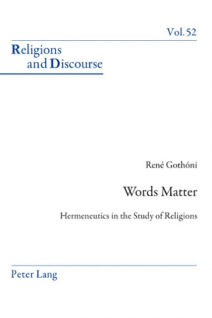 Rene Gothoni - Words Matter, E-bok