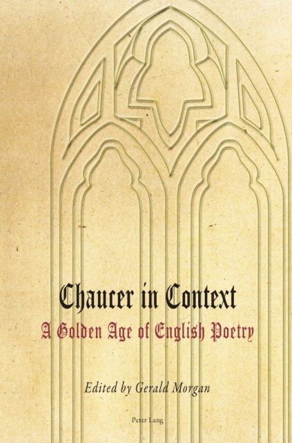 Gerald Morgan - Chaucer in Context, E-bok